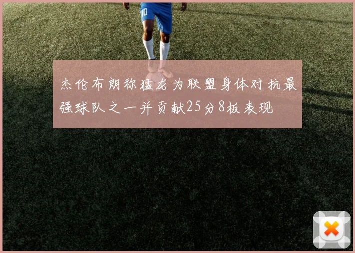 杰伦布朗称猛龙为联盟身体对抗最强球队之一并贡献25分8板表现